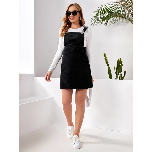 Maternity Tee Overall Dress Set - Picture 4 of 5